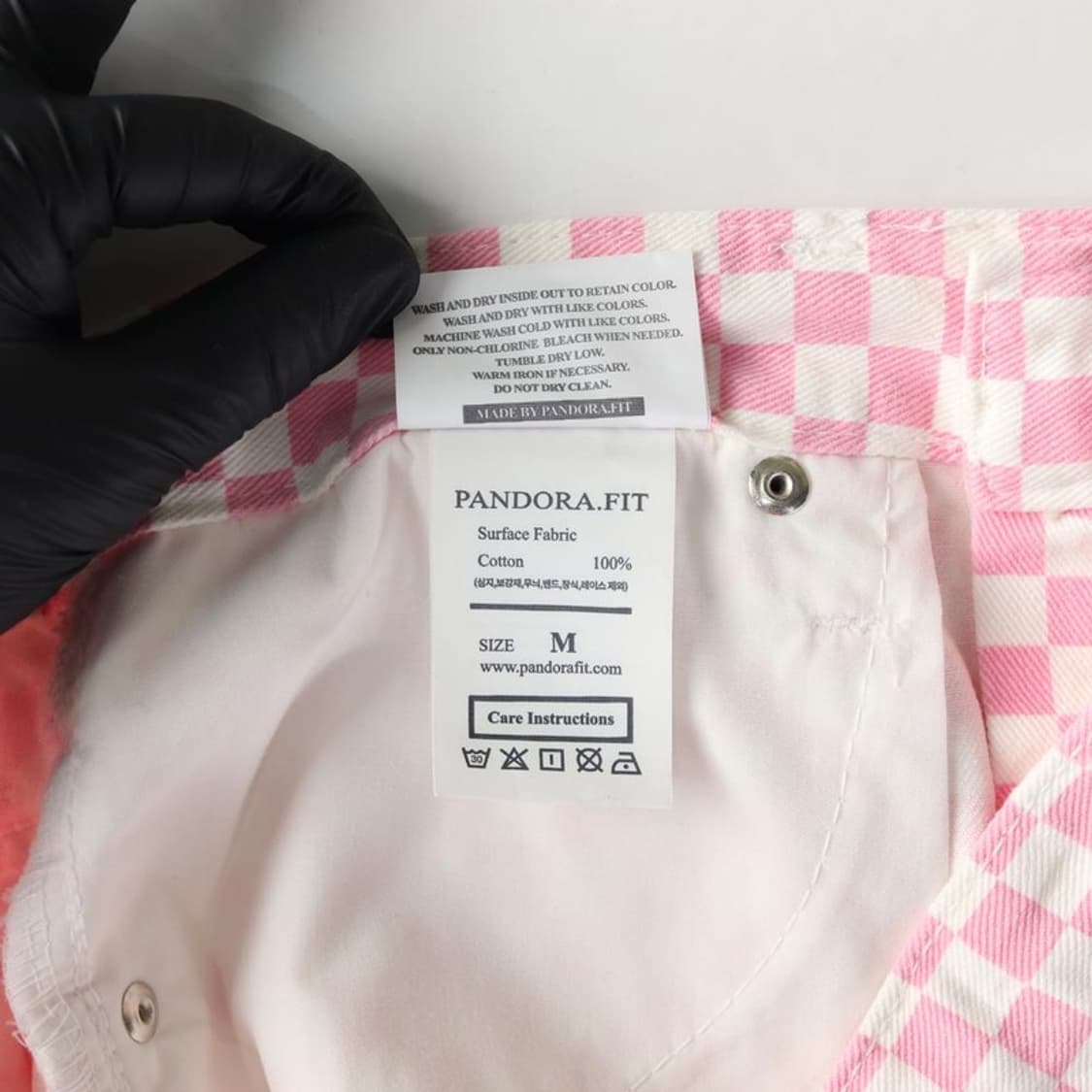 PANDORAFIT 체커보드 반바지 2 상품이미지6