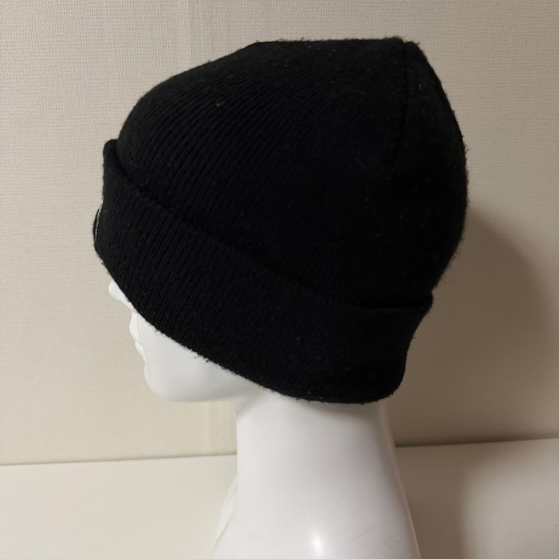 스투시 로고 블랙 비니 상품이미지2