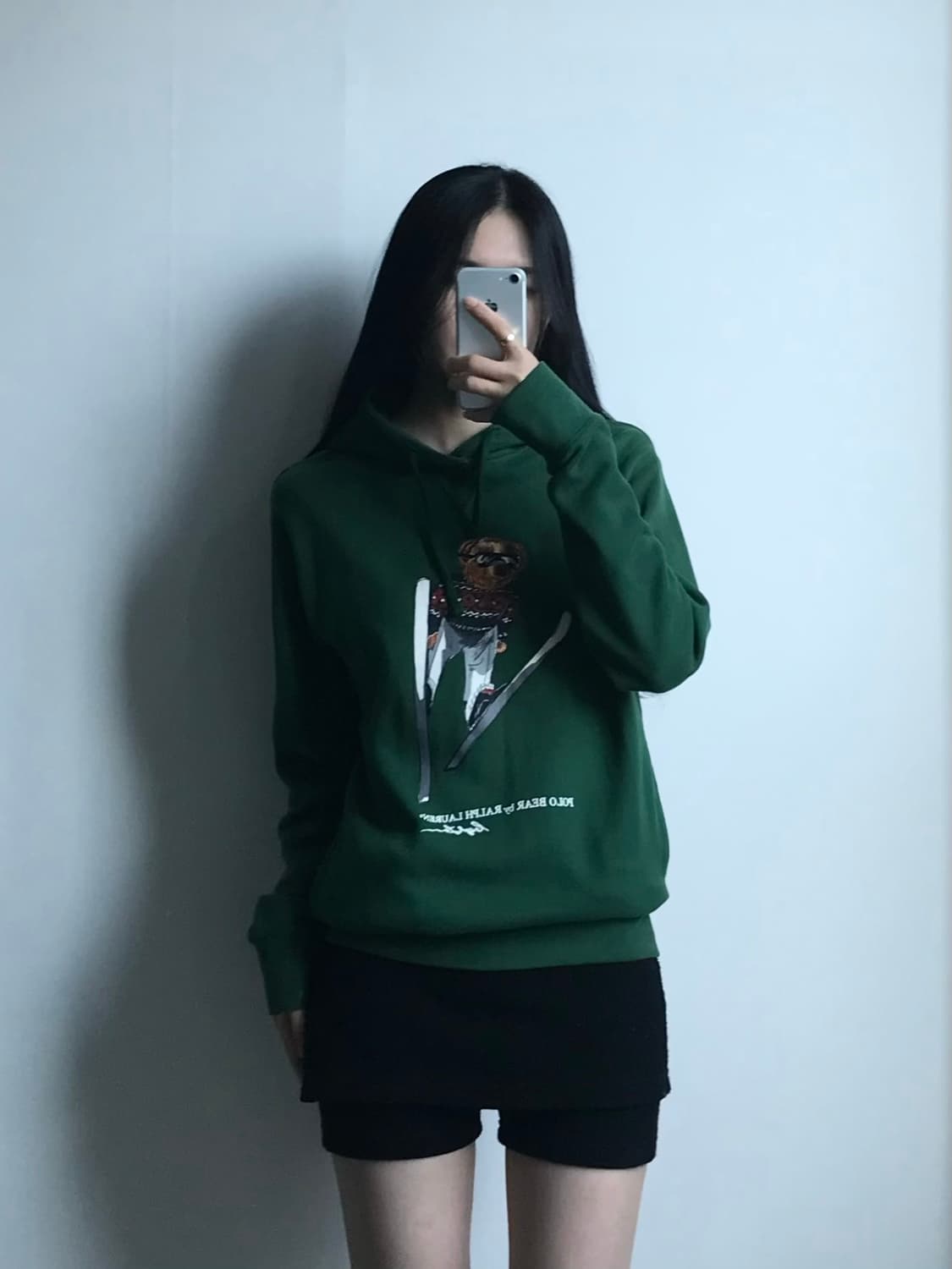 폴로 랄프로렌 신형 스키베어 그린 후드티 상품이미지1