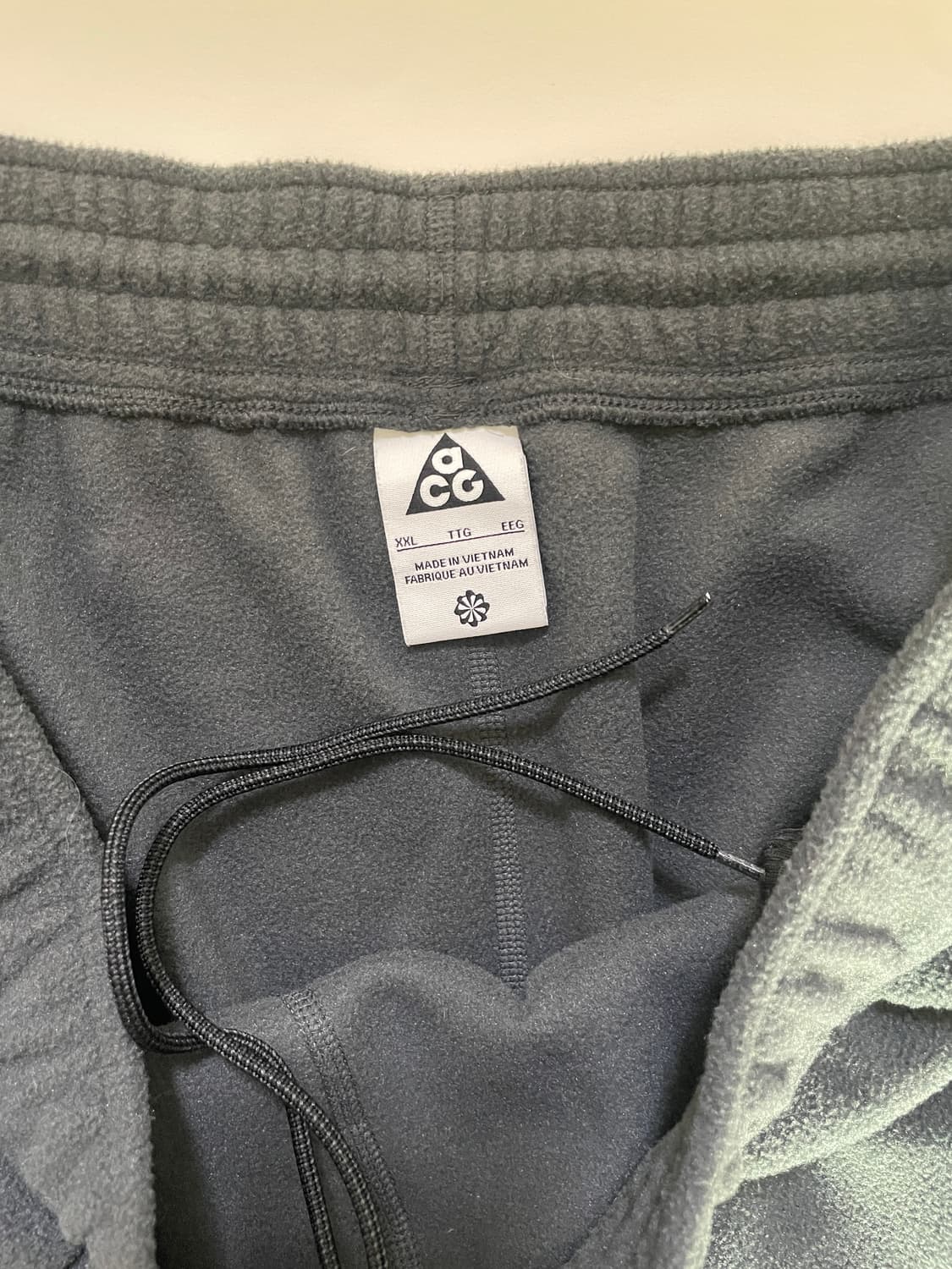 나이키 acg 폴라텍 울프트리 팬츠 앤트러사이트 블랙 XXL 상품이미지2