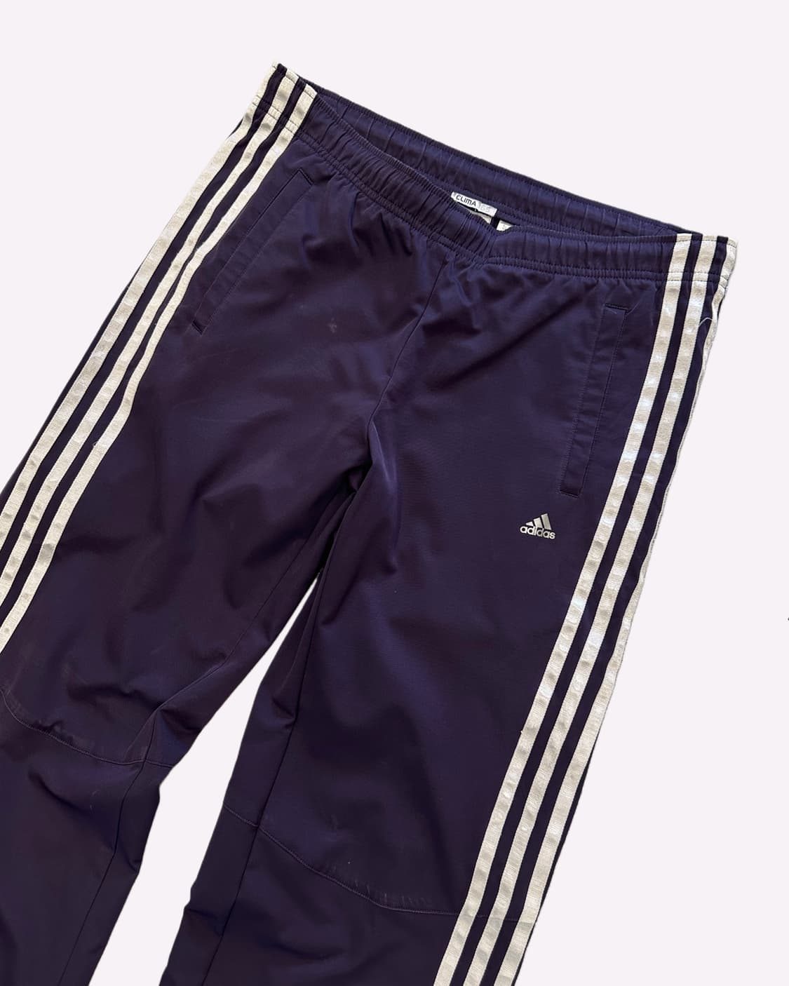 ADIDAS purple silver trainning pants 상품이미지3
