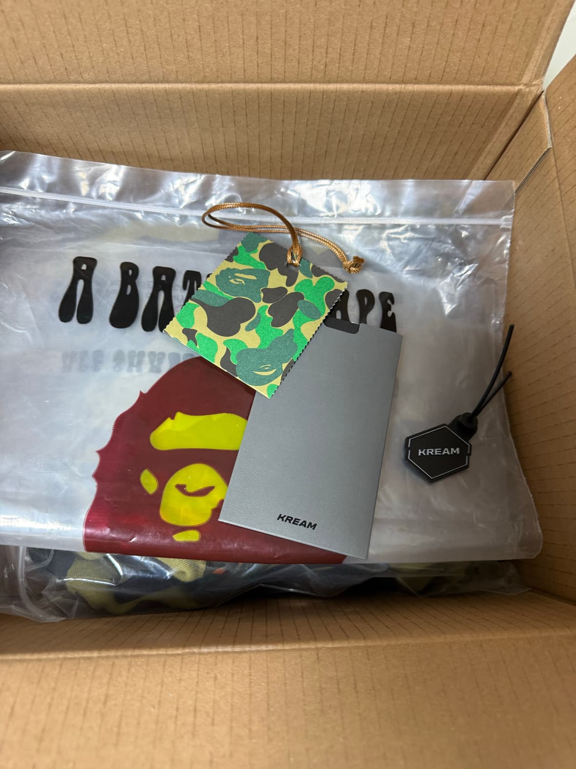 베이프 카모 후드집업 녹계 L 상품이미지6