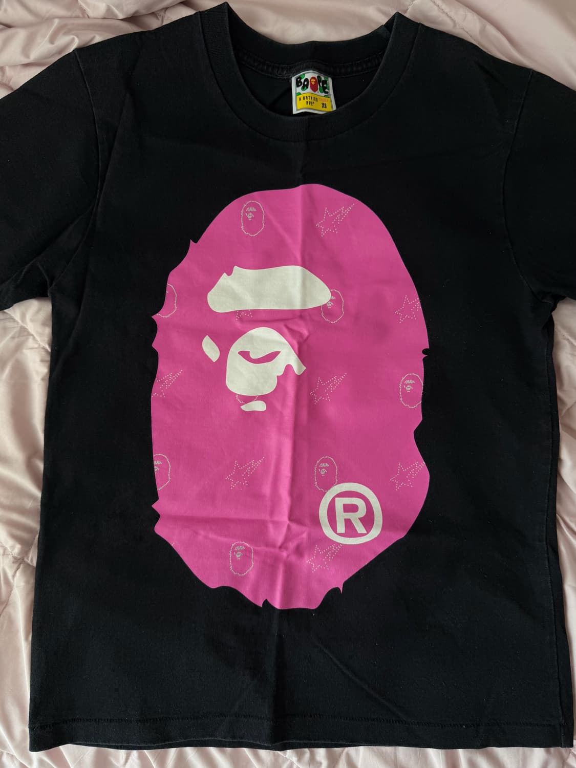 베이프 빅사루 핑크 xs 상품이미지1