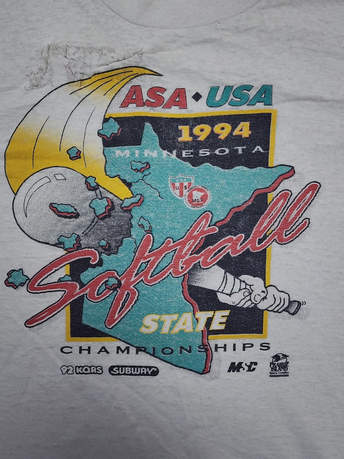 1994 미네소타 소프트볼 오리지널 빈티지 티셔츠77 상품이미지5