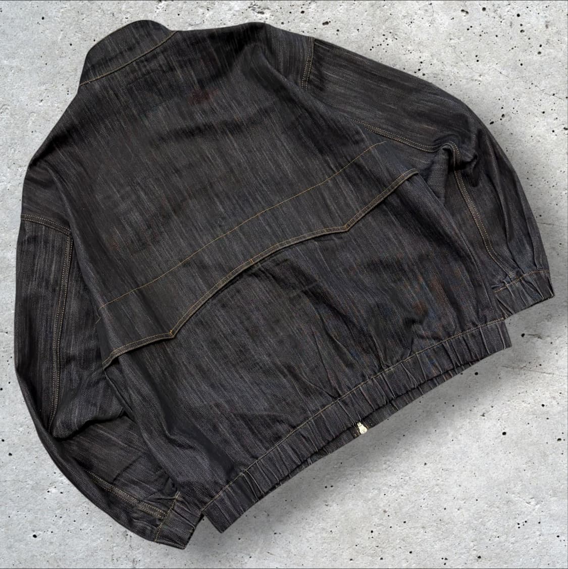 [2] 디미트리블랙 블랙 데님 블루종 자켓 B289 상품이미지2