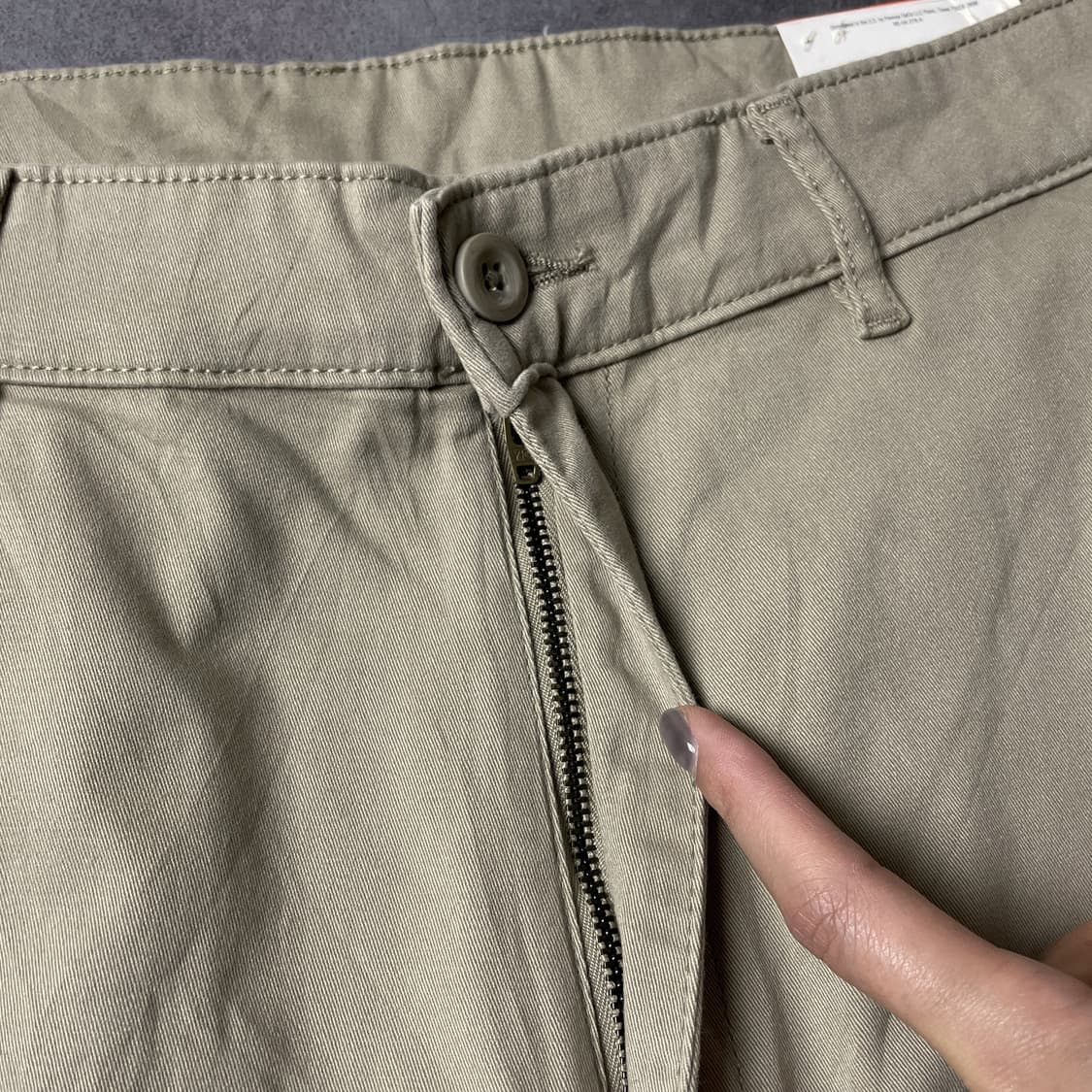 ST.JOHN'S BAY 데드스탁 베이지 카고 하프 팬츠 A00749 상품이미지3