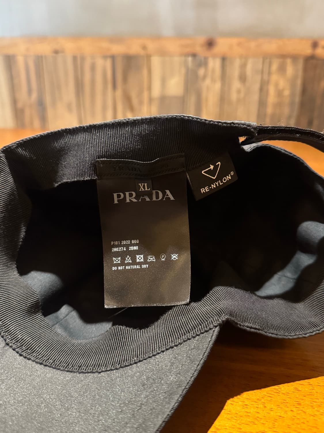 프라다 리나일론 패치로고 볼캡 상품이미지2