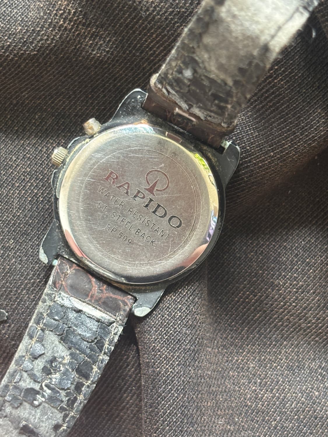 vintage rapido leather watch 상품이미지3