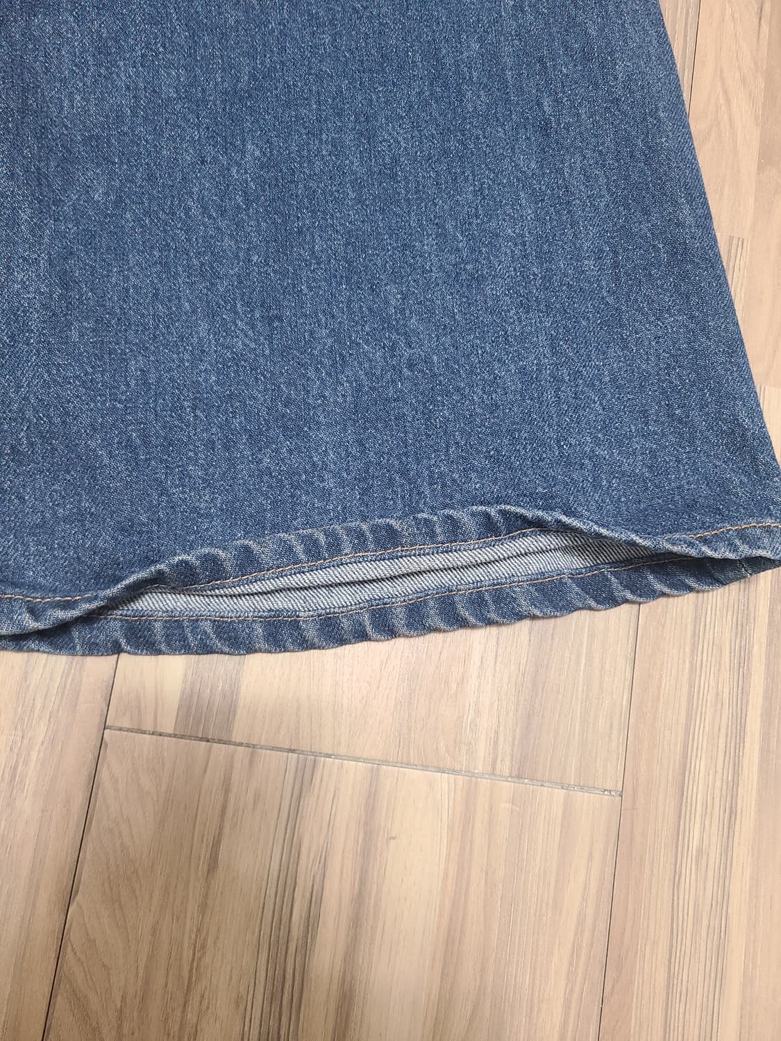 엘무드 잔느 플레어 데님 프렌치 블루 46사이즈 상품이미지6