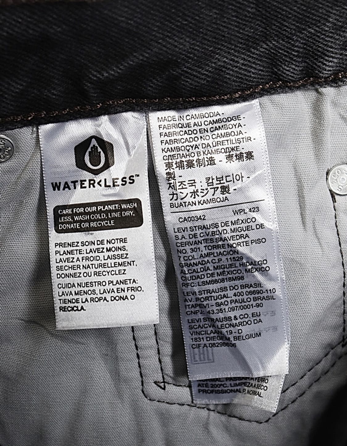 Levi's 501 Denim Shorts (26) big E 상품이미지9