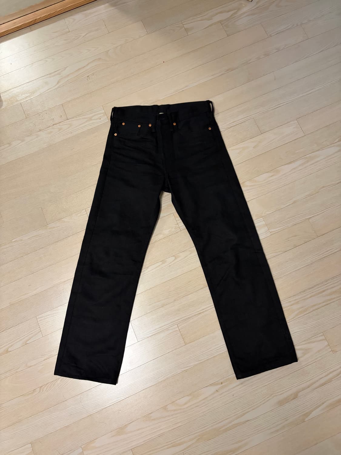 Rrl 빈티지파이브포켓(빈파포) 블랙 30x30 상품이미지4