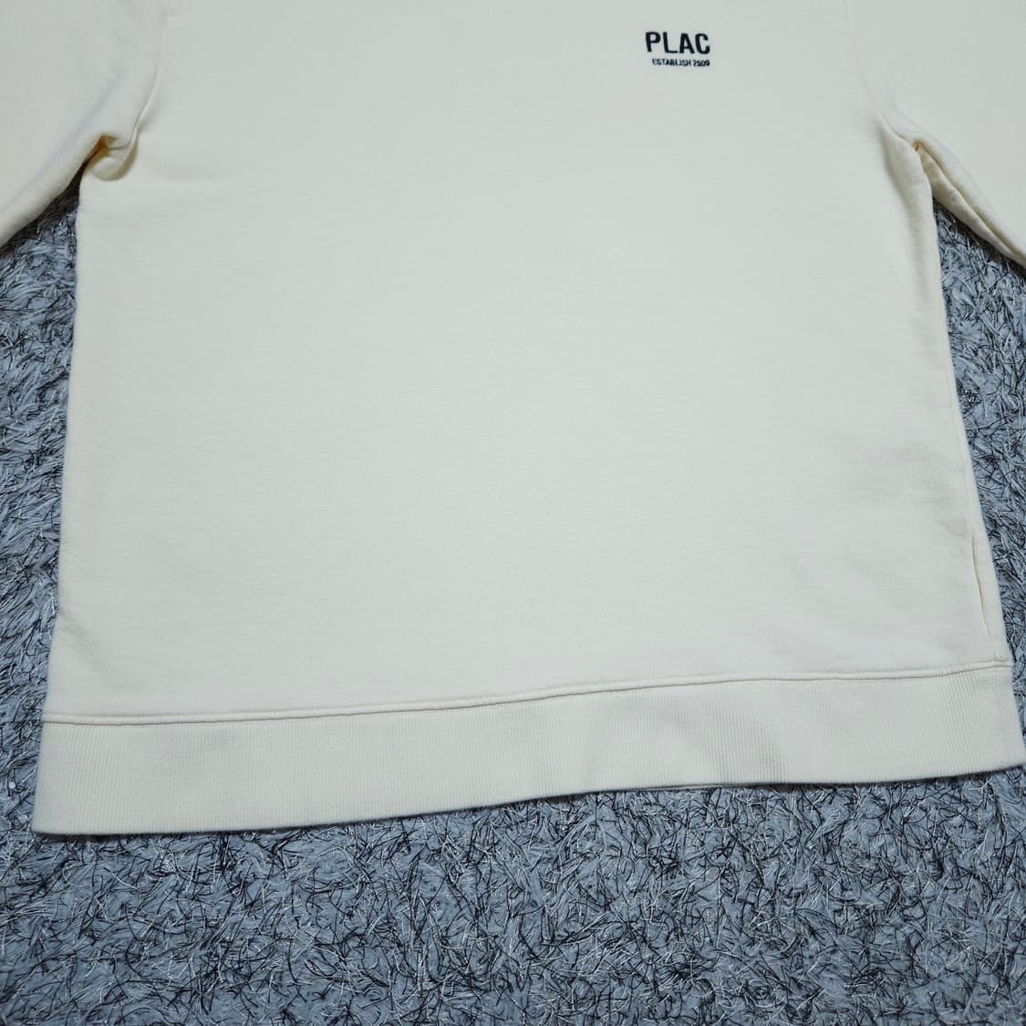 플랙Plac) M 남자 아이보리 맨투맨티셔츠 / 왕눈이샵 상품이미지5