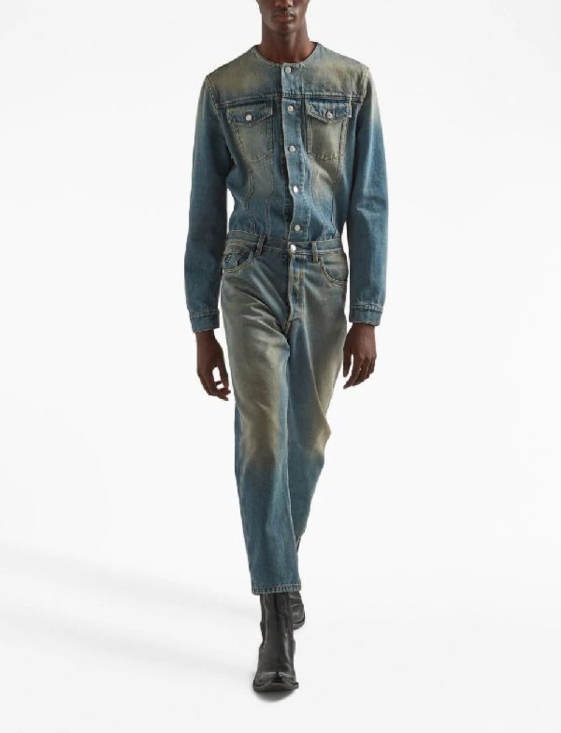 프라다 삼각로고 유즈드 데님팬츠 상품이미지2