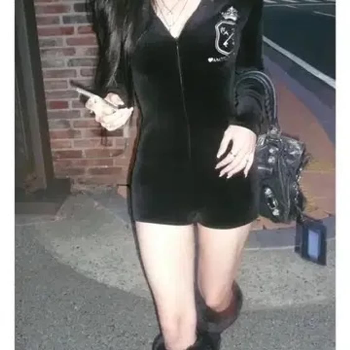 엔젤넘버555 벨벳 바디수트 M angelnumber555 상품이미지1