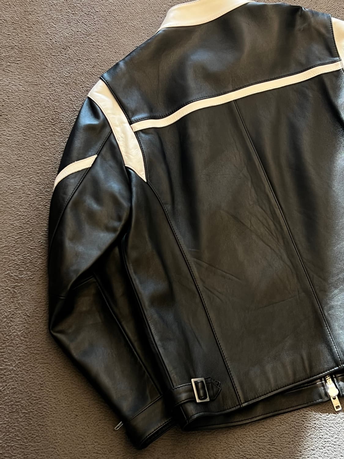 도프제이슨 믹스레더 레이싱 자켓 처분  상품이미지2