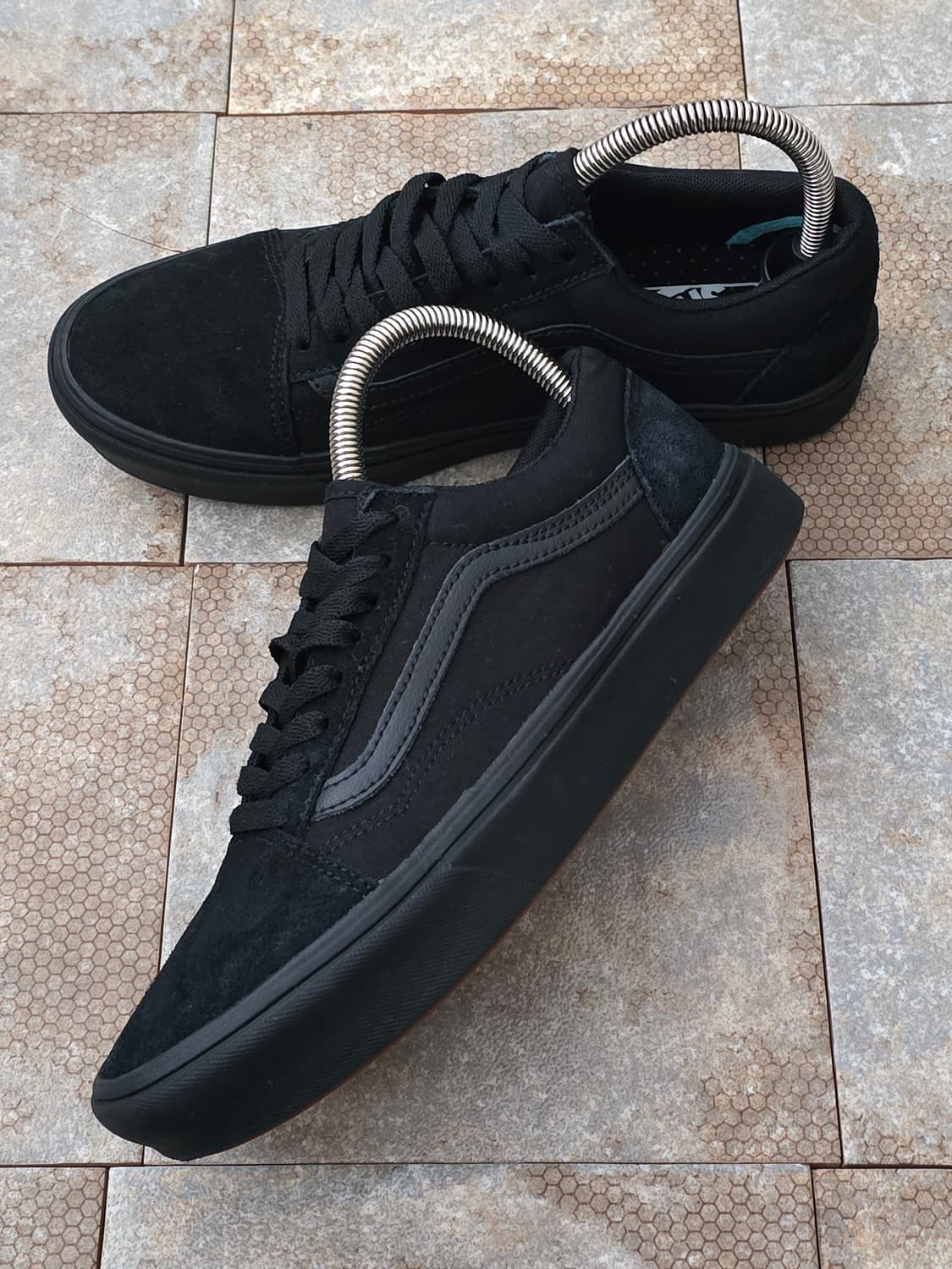 (260)반스 컴피쿠시 올드스쿨 블랙  상품이미지3