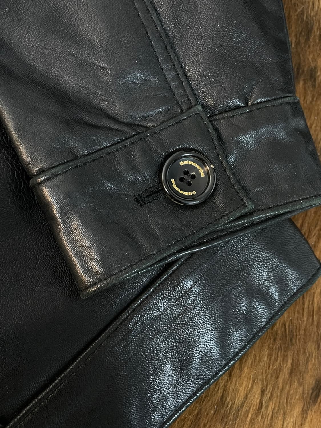 디스이즈네버댓 3세대 트러커 레더 자켓 상품이미지8