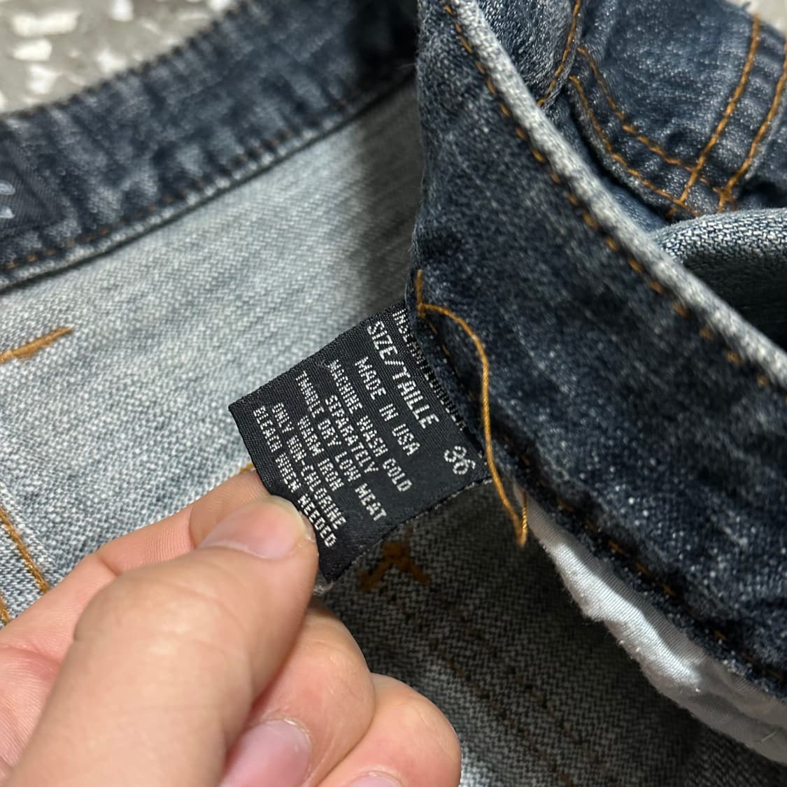 00s 펠레펠레 usa 레터링 배기진 상품이미지8