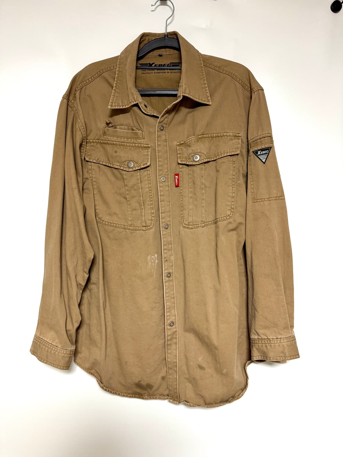 일본 지벡 XEBEC 워크 셔츠 100-105 상품이미지1