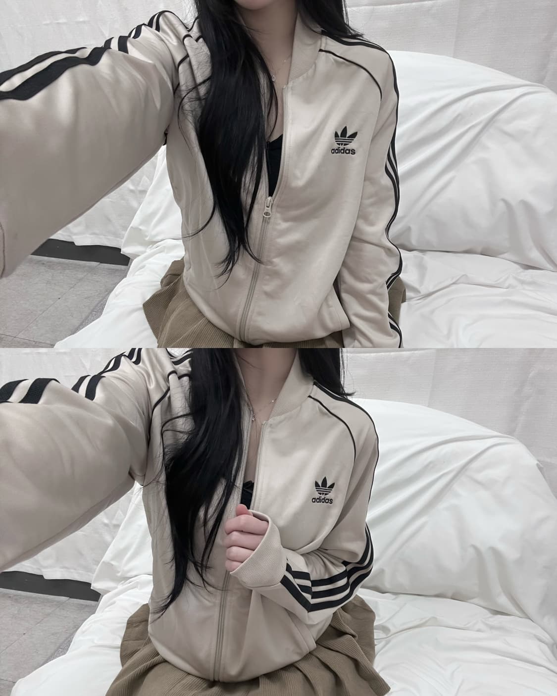 아디다스 베이지 져지 상품이미지2