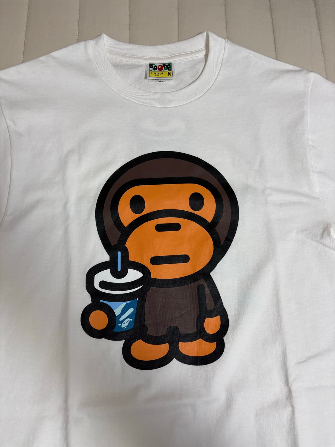 베이프 베이비마일로 카모 쥬스 반팔 상품이미지2