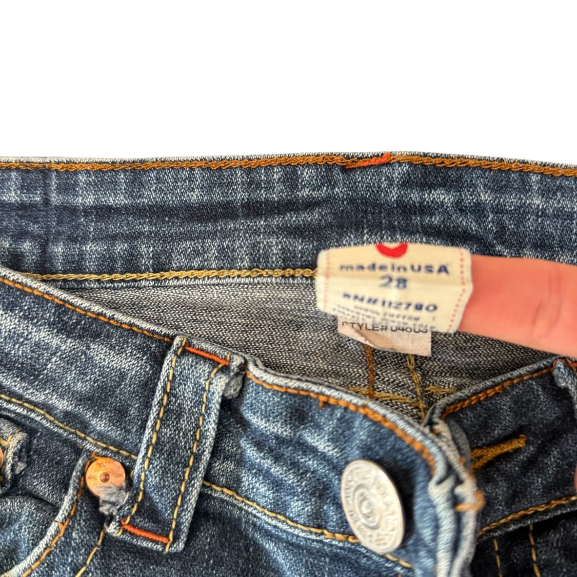 트루릴리젼 청바지 상품이미지2