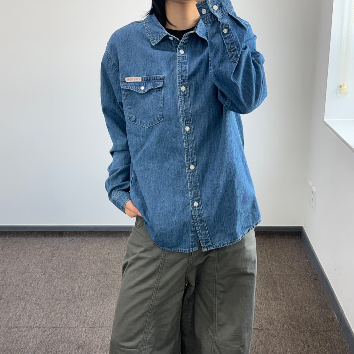 True religion 트루릴리전 데님 셔츠 상품이미지2