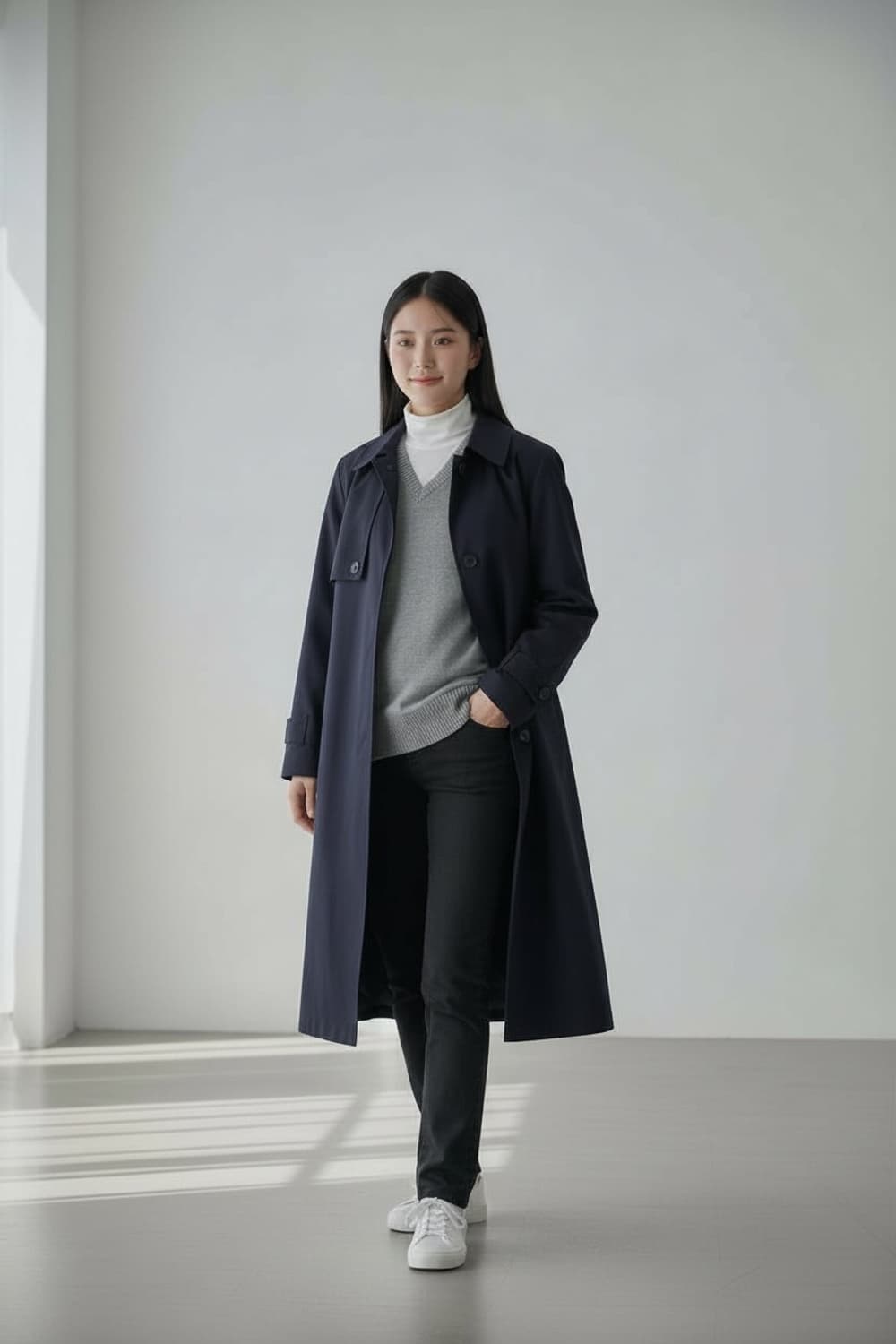 버버리 내피 포함 트렌치 코트 자켓 M 상품이미지1