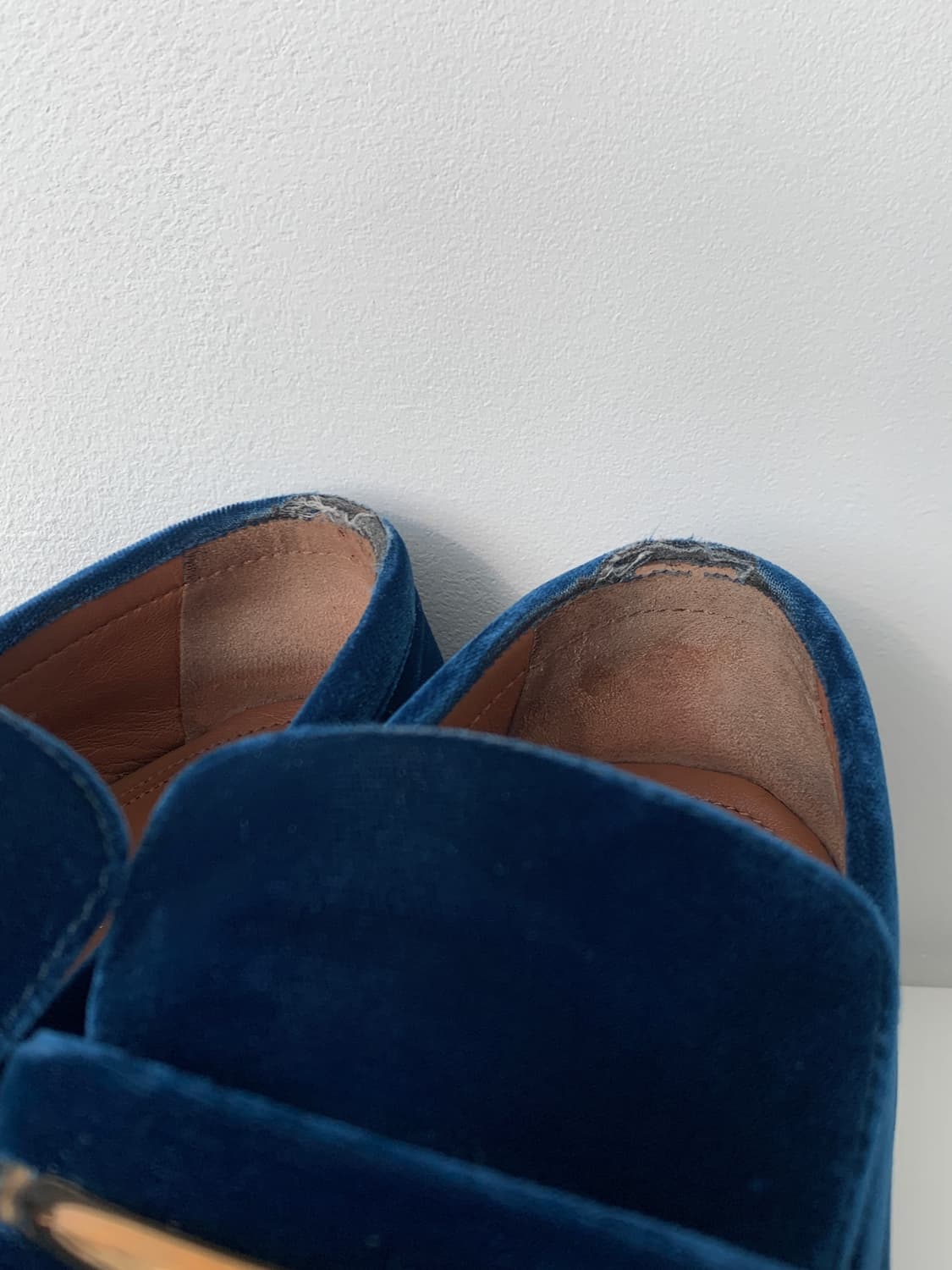 Velour Flatform Loafer 상품이미지8