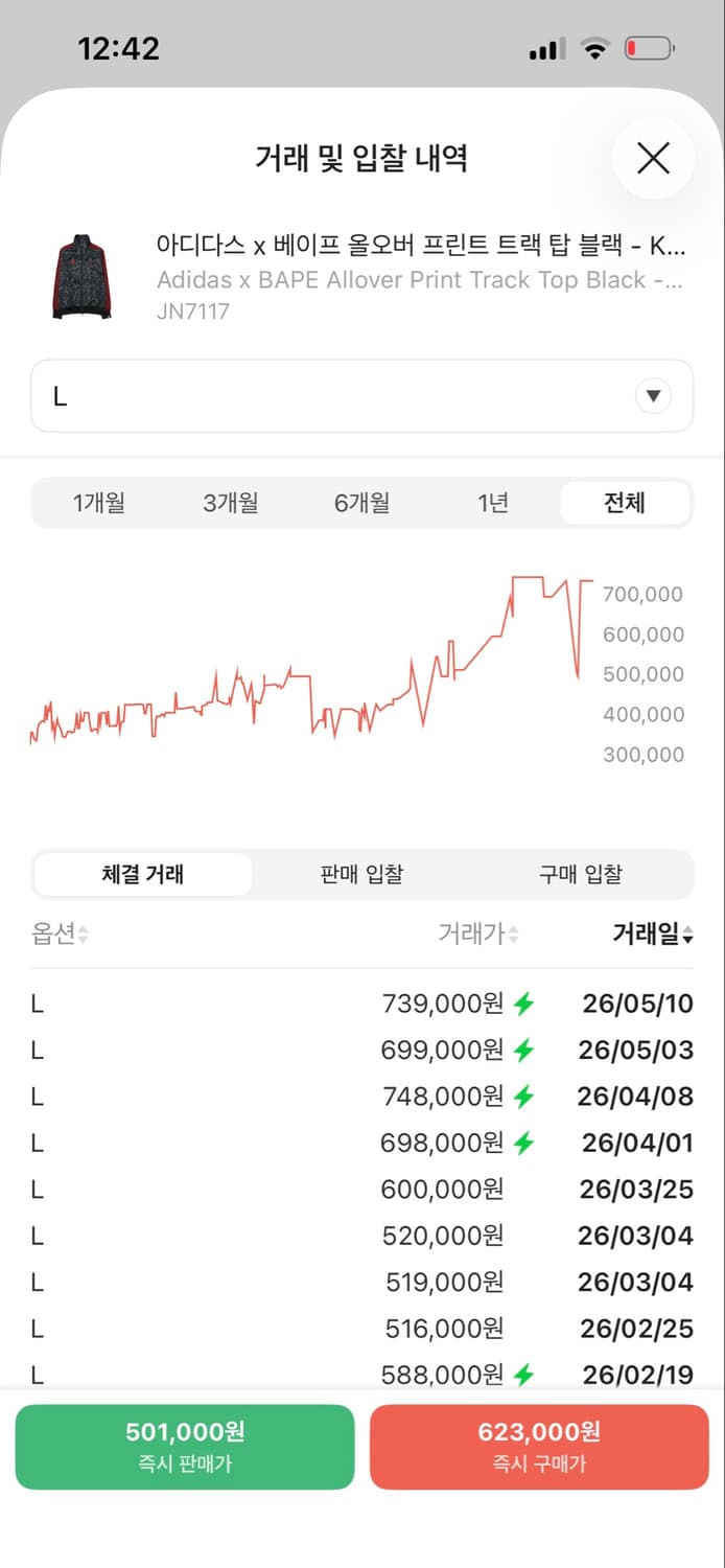 아디다스 베이프 져지 상품이미지1