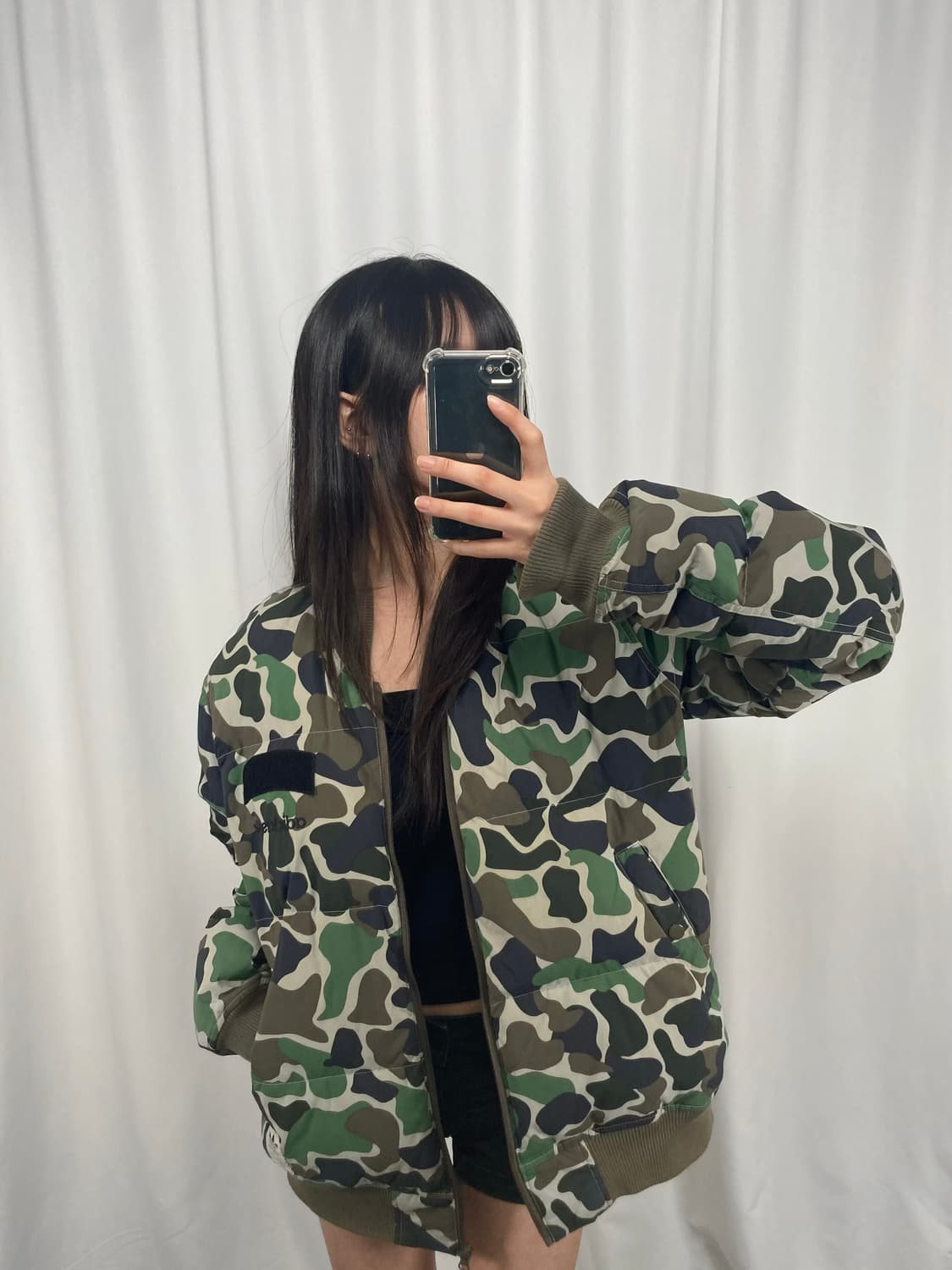 아디다스 카모 다운 자켓 상품이미지3