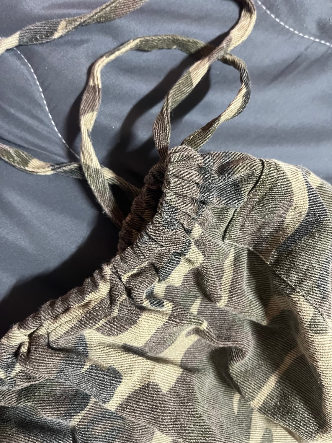 스컬프터 카모 미스커트 상품이미지2