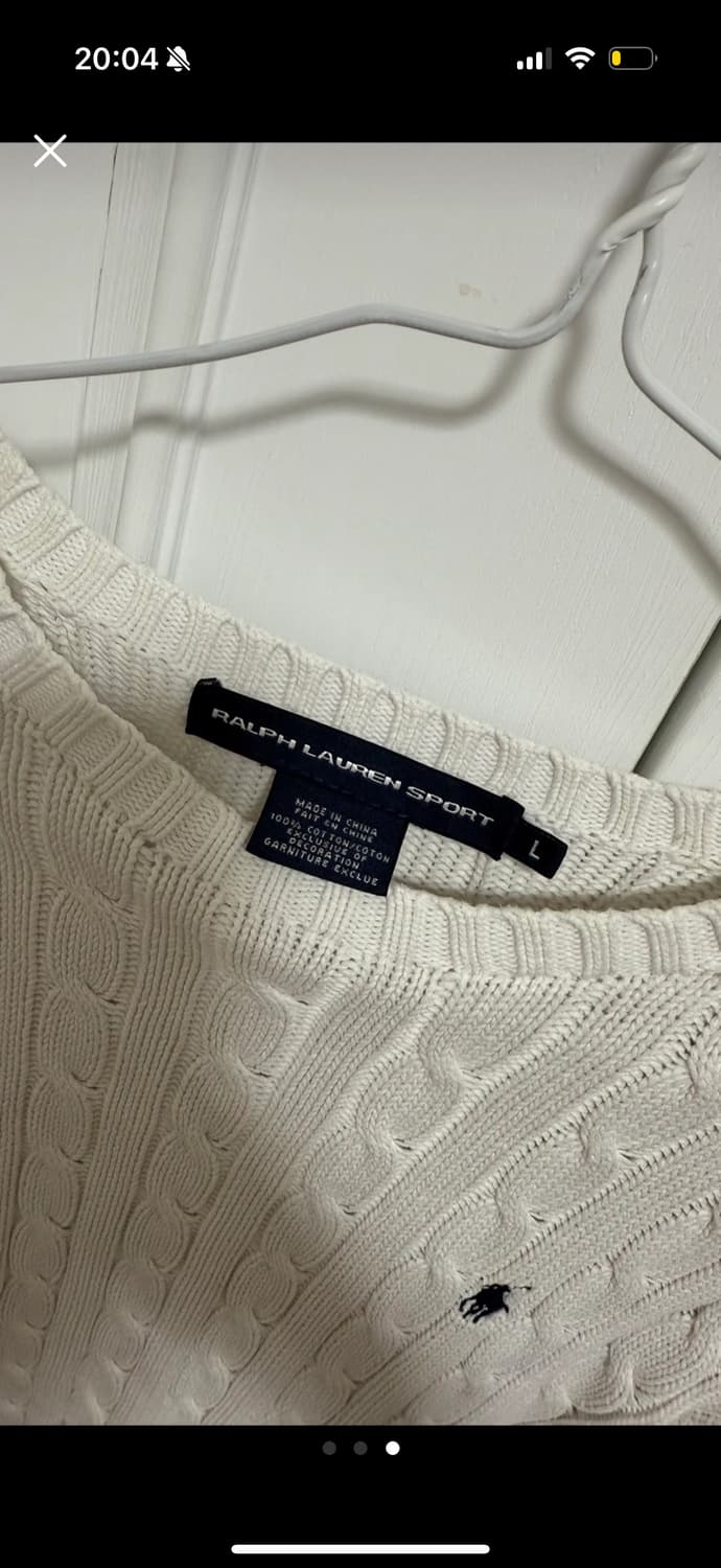 폴로 케이블 니트 상품이미지3