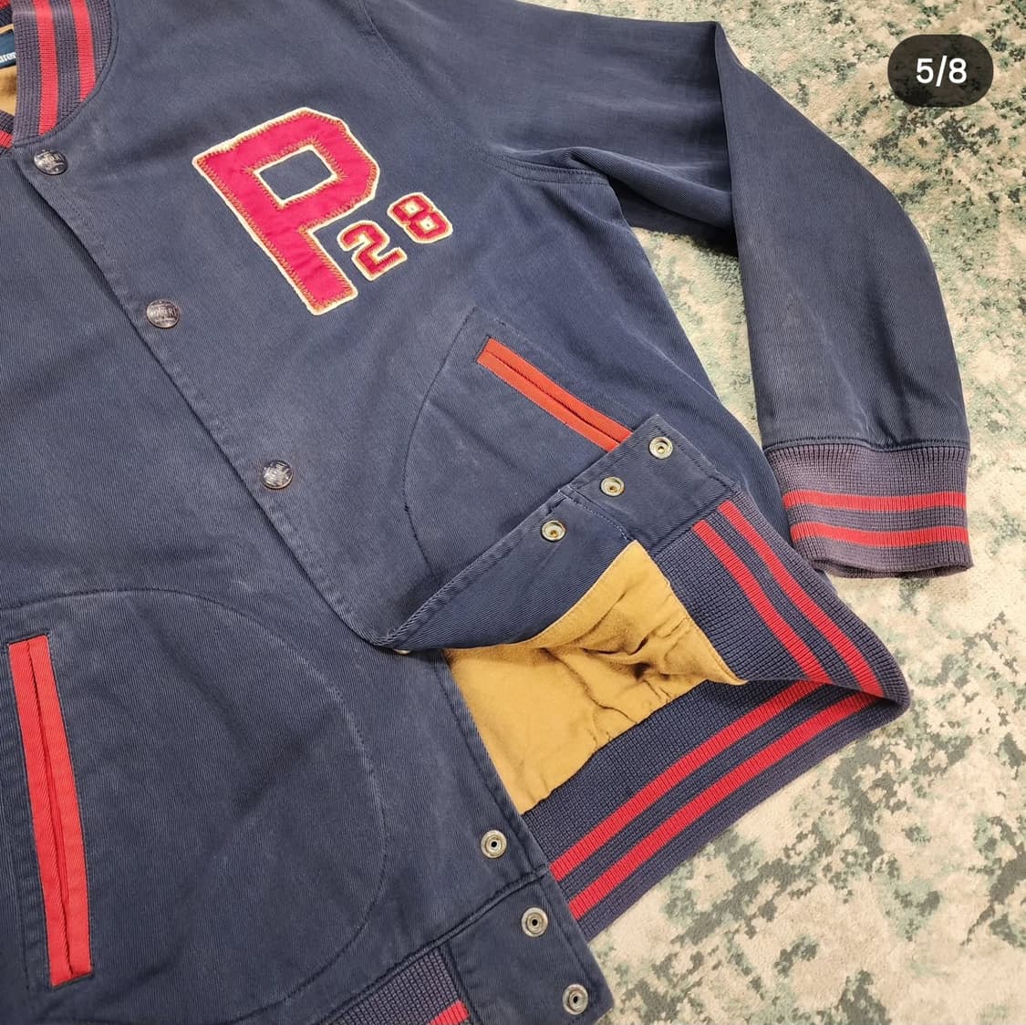 90s 폴로 바시티자켓 상품이미지5