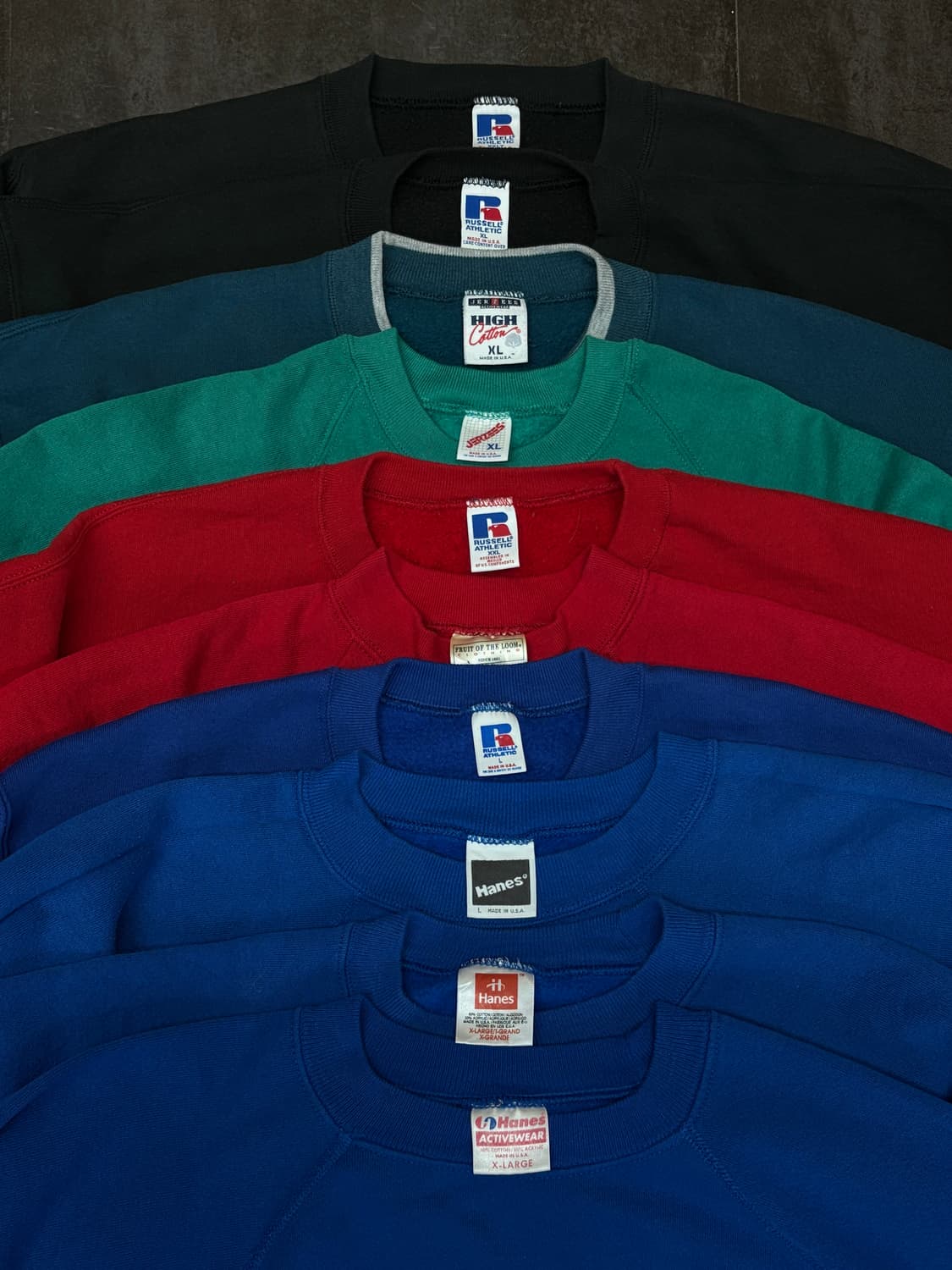 [XL] 90s RUSSEL USA 러셀 블랭크 스웻셔츠 크루넥 상품이미지4