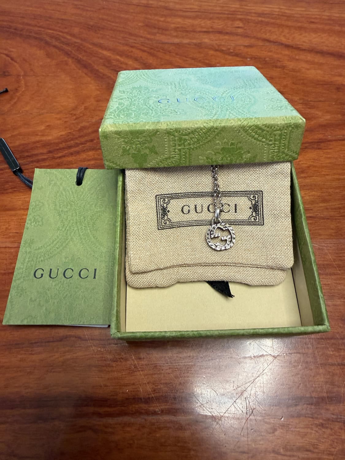 구찌 인터로킹 목걸이 상품이미지1