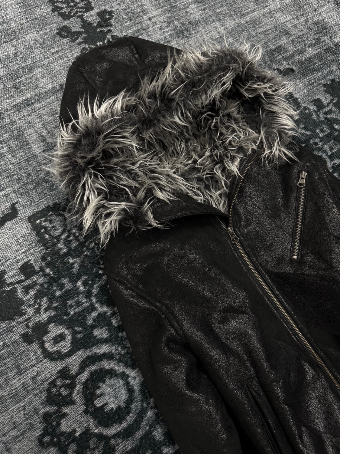 Semantic design 00s archive trimming fur 상품이미지3