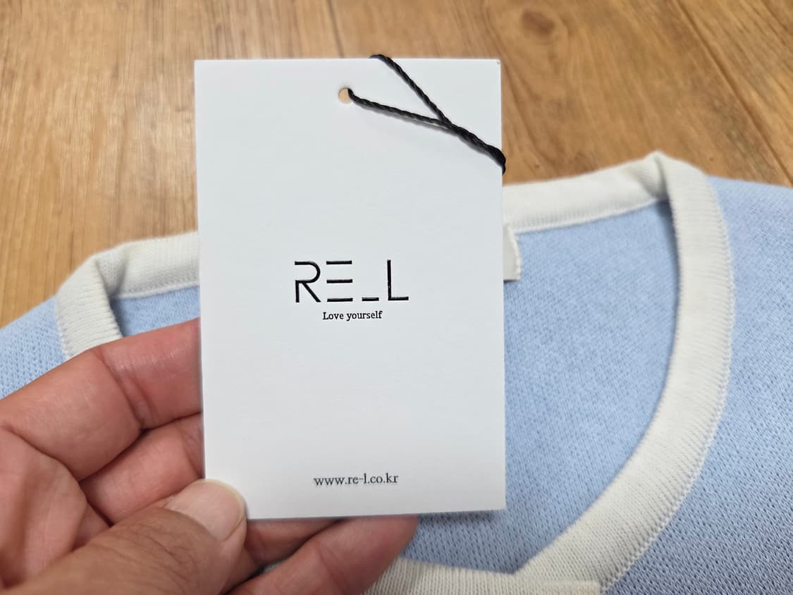 리엘(RE-L) 라인 니트가디건 55-66 새상품 상품이미지5