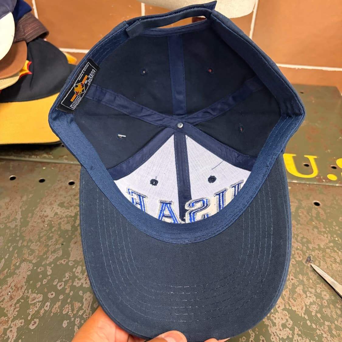 USAF 리프로덕션 볼캡 미사용품 프리사이즈 상품이미지6