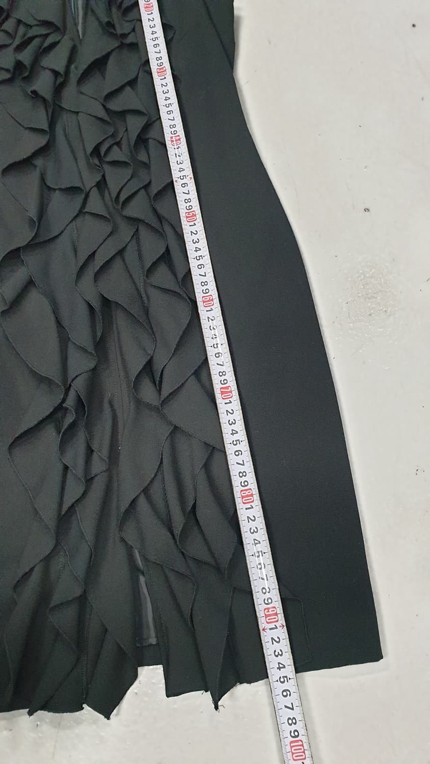 Calvin Klein블랙 러플 원피스입니다 상품이미지5