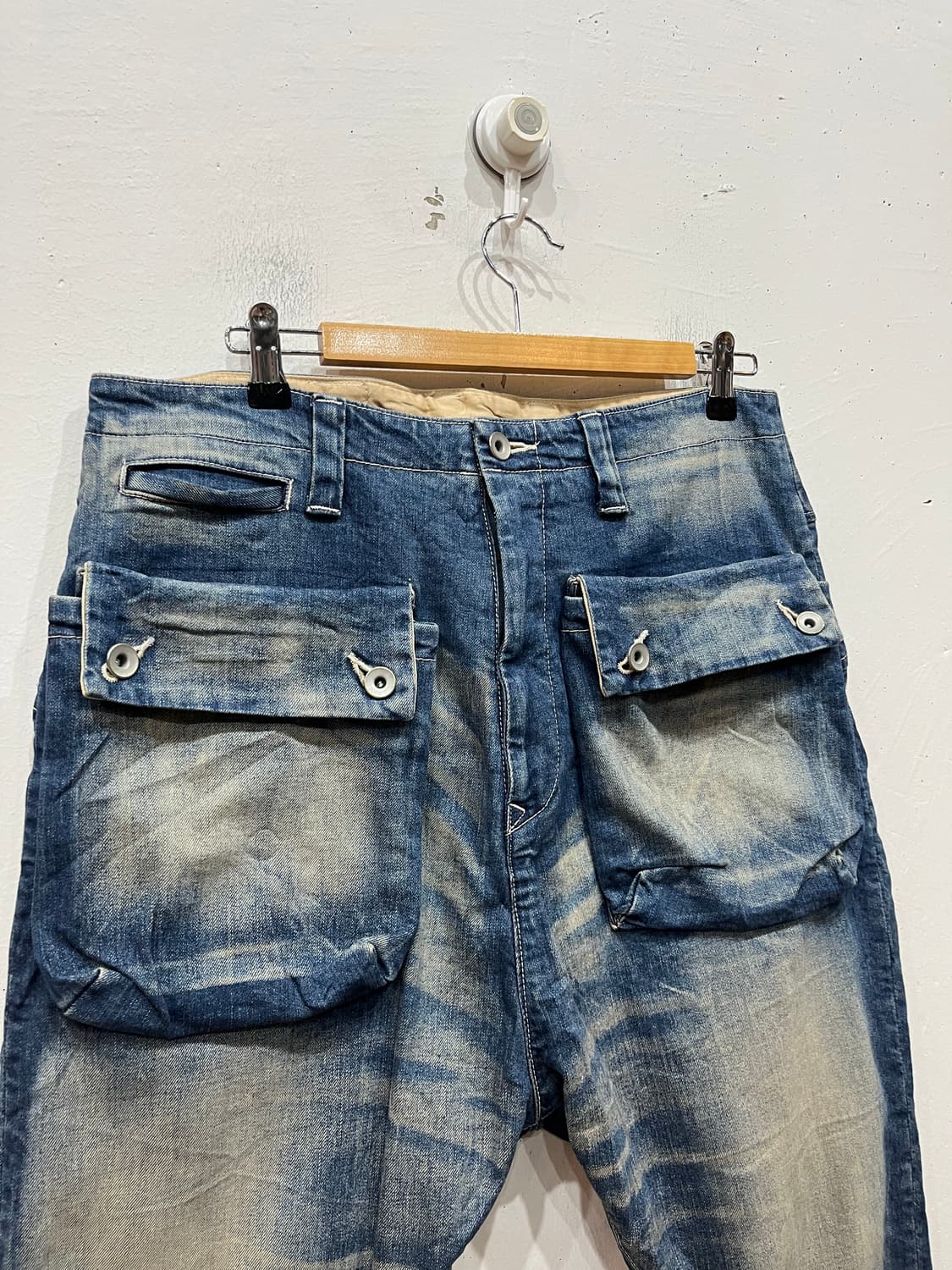 NATAL DESIGN G55 사루엘 몽키 데님 팬츠 Made JAPAN 상품이미지5