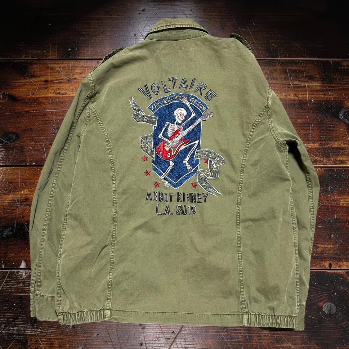 쟈딕앤볼테르 러브 클럽 밀리터리 야상자켓 상품이미지1