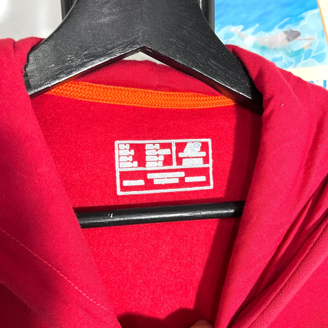 뉴발란스 자수로고 후드집업 상품이미지5