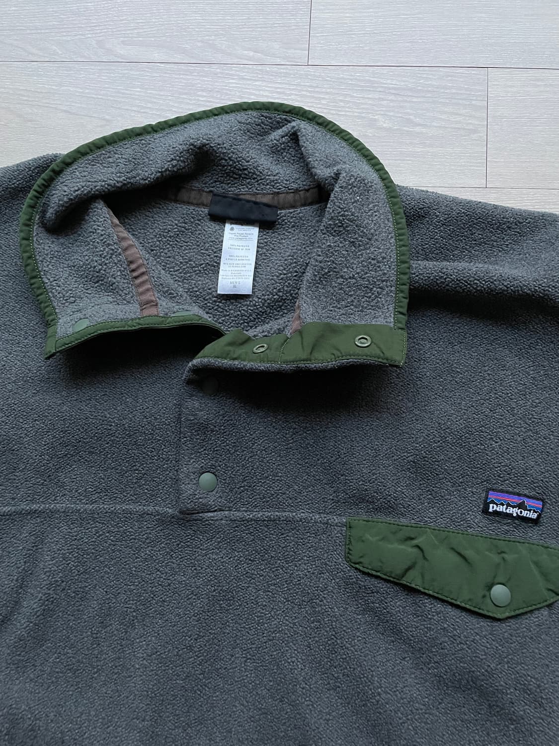 파타고니아 신칠라 니켈 포레스트 그린 rare patagonia 빈티지 상품이미지4