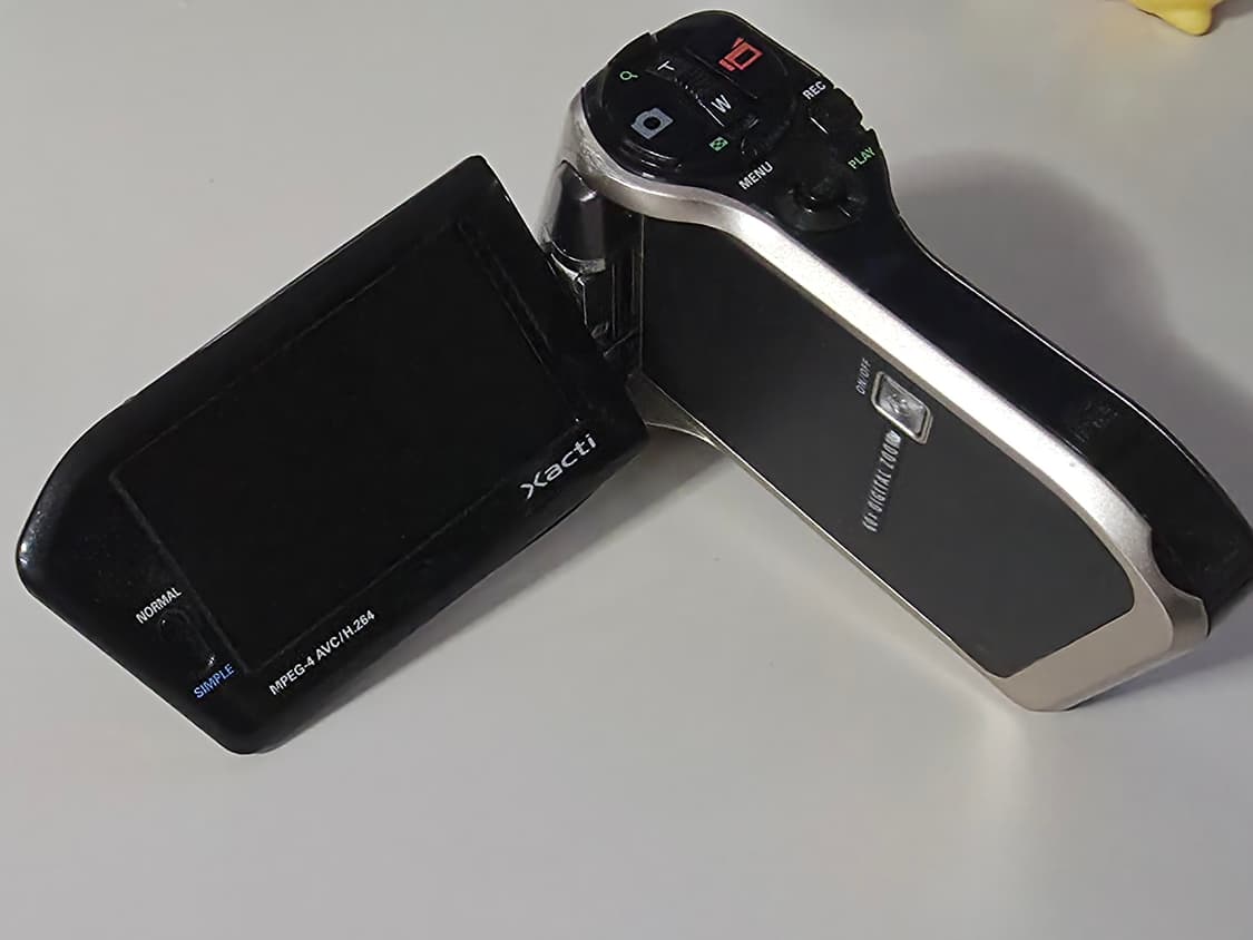 산요 작티 VPC-HD700 빈티지 캠코더 상품이미지4