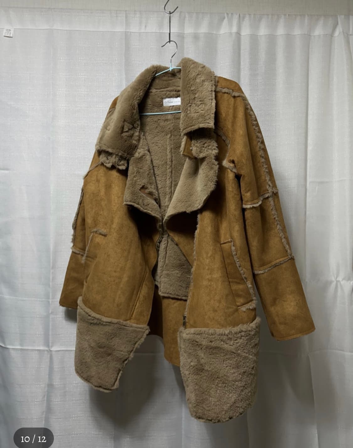 Nine 오버 라펠 더블 브레스티드 무통 상품이미지5