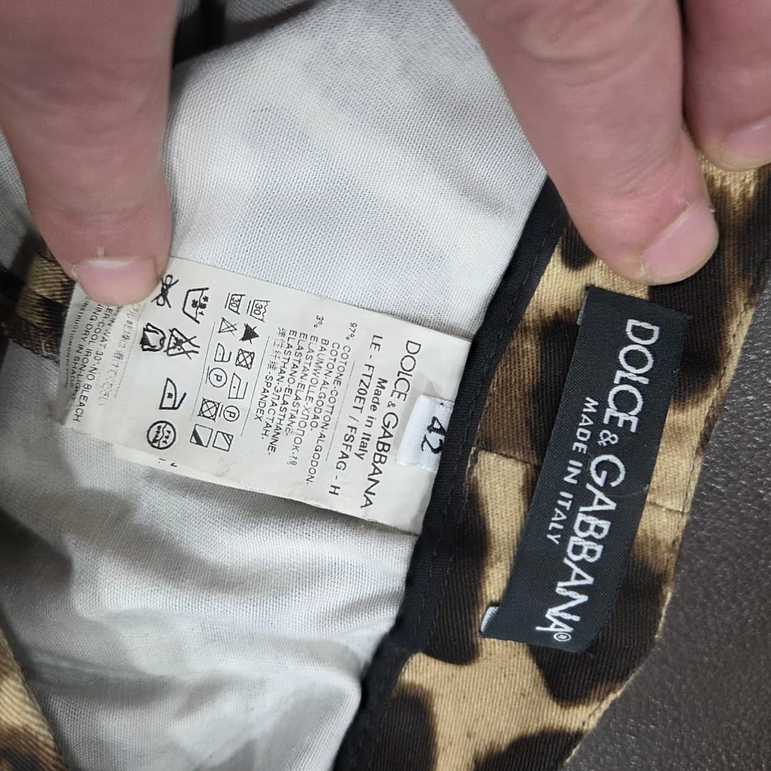 돌체앤가바나 호피 슬랙스 상품이미지2