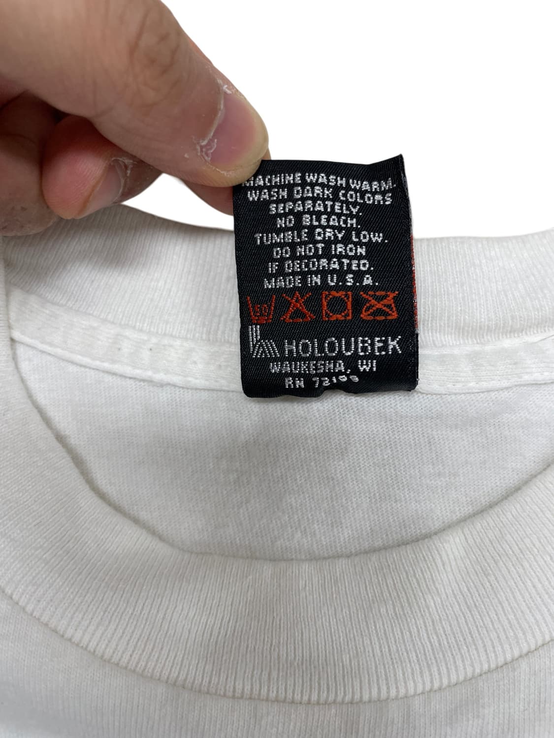 [M] 90s made USA 할리데이비슨 롱 슬리브 긴팔 티셔츠  상품이미지6