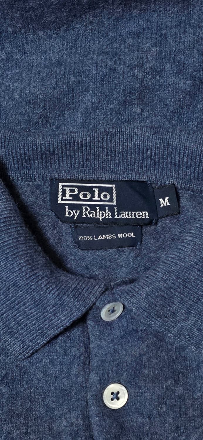 폴로 랄프로렌 우먼 램스울 카라 니트 M 상품이미지3