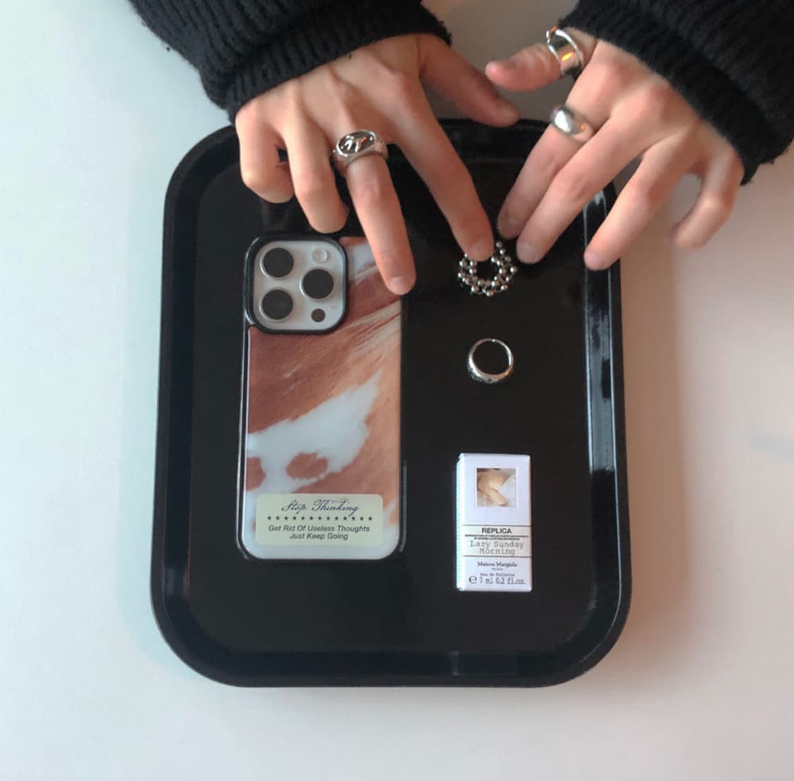 [새상품] bipi_비피 pony hair 아이폰 16pro 케이스 상품이미지2